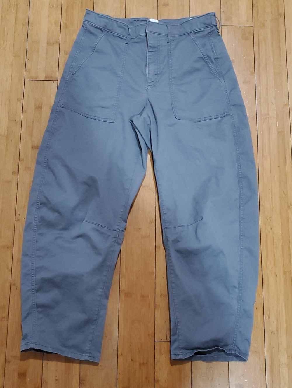 Women's Gap Gray Size 6 Barrel Pants